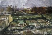 Lovis Corinth View from the Studio Spain oil painting artist